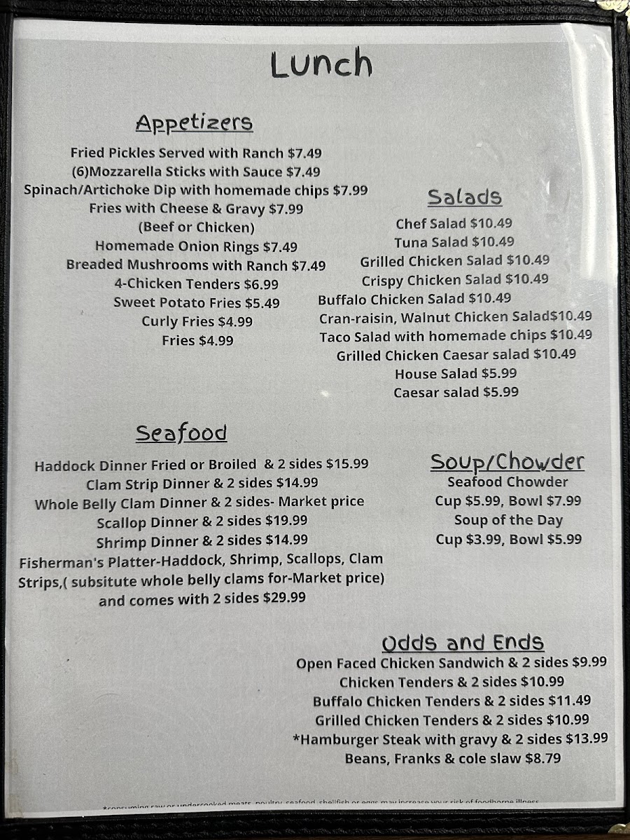 Menu Our 'famb'ily Restaurant-6